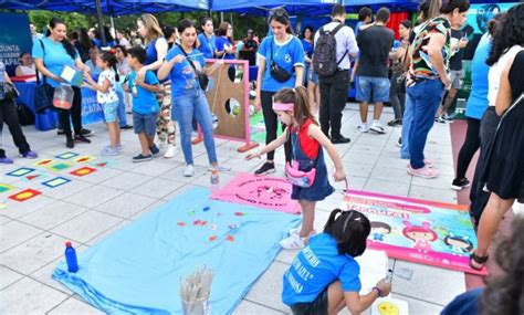 Realizaron La Marea Azul Para Concientizar Sobre El Autismo Puntos