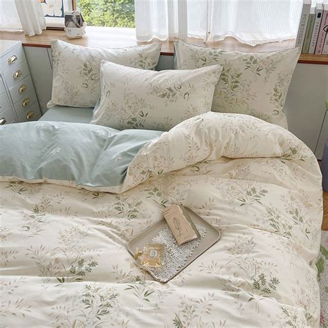 Ensemble de housse de couette florale 100 coton fraîche Etsy France