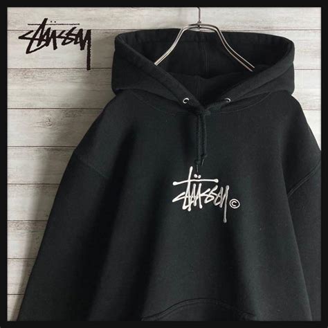 をメインに Stussy 入手困難 希少の通販 By 古着屋しぇぼ｜ステューシーならラクマ ステューシーセンター刺繍ロゴ定番カラー