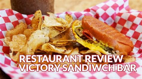 Restaurant Review Victory Sandwich Bar Atlanta Eats Youtube