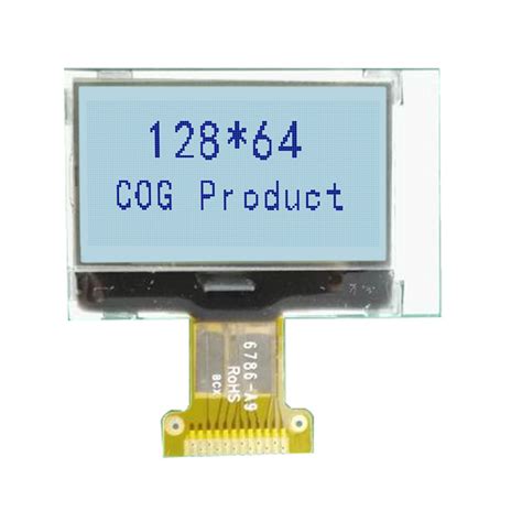 Factory Price Small Size St7567 LCD Controller Monochrome 12864 Dots