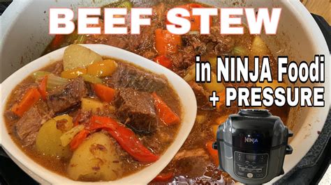 Beef Stew In Ninja Foodi Pressure Youtube