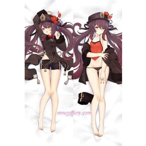 Genshin Impact Dakimakura Hu Tao Walnut Body Pillow Case