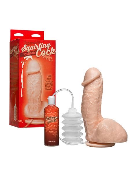 Dildo Ejaculacao The Amazing Squirting Realistic Cock Brinquedos