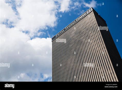 A logo sign outside of the headquarters of Fifth Third Bancorp (Bank ...