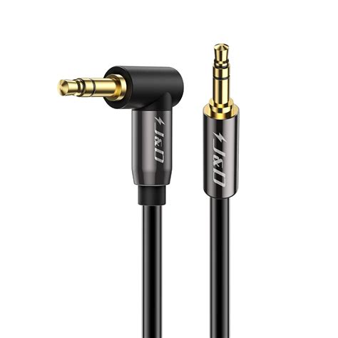 J&D Gold Plated 3.5mm Aux Stereo Audio Cable for iPhone, Galaxy ...