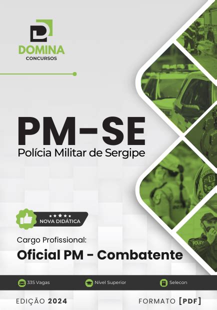 Apostila Oficial PM Combatente PM SE 2024