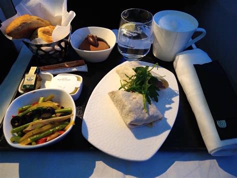 Etihad Airways Economy Class Food Menu