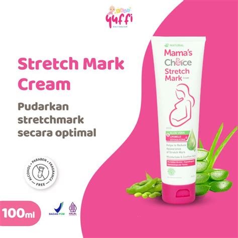 Stretch Mark Cream Mama S Choice 100ml Krim Stretchmark Ibu Hamil Dan