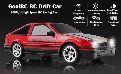 Amazon GoolRC RC Drift Car 1 16 Scale Remote Control Car 4WD RC