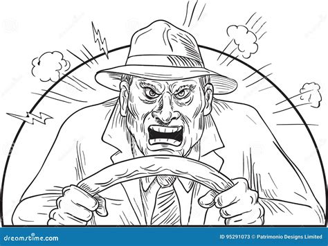 Road Rage Stock Illustration 55993