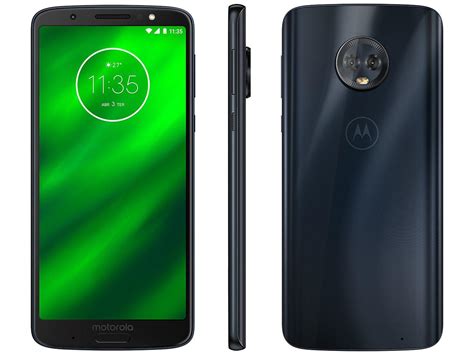 Smartphone Motorola Moto G6 Plus 64gb Indigo 4g 4gb Ram Tela 593