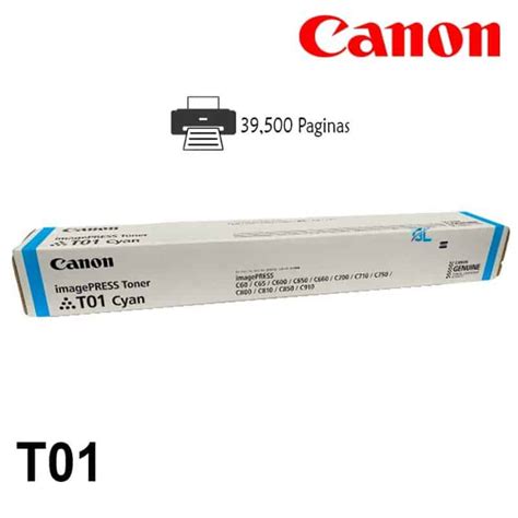 Toner Canon T01 Cyan Original G Limagars Peru