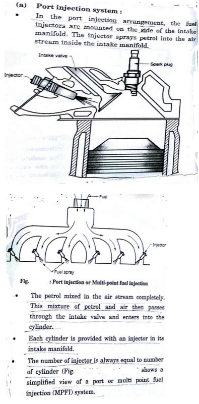 What is MPFI ? Explain any one MPFI system with neat sketch ...