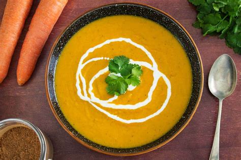 Vegan Carrot And Coriander Soup Gluten Free The Pesky Vegan