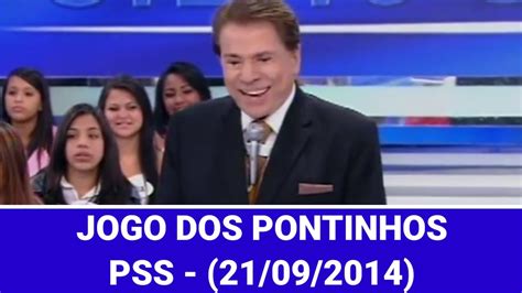 Jogo Dos Pontinhos Programa Silvio Santos Youtube