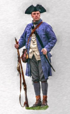 Colonial Militia Men - Clothings From The Revolutionary War