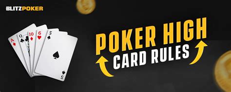 Poker High Card Rules: Probability, Importance & More - BLITZPOKER