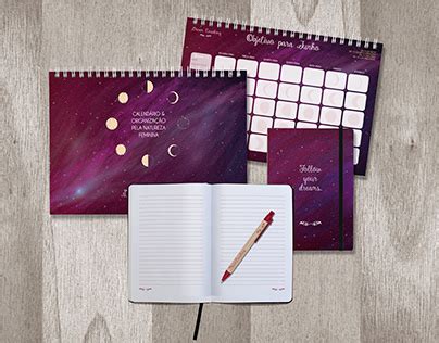 Caderno Planner Projects :: Photos, videos, logos, illustrations and branding :: Behance