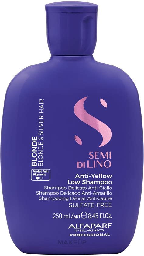 Alfaparf Milano Semi Di Lino Blonde Anti Yellow Low Shampoo