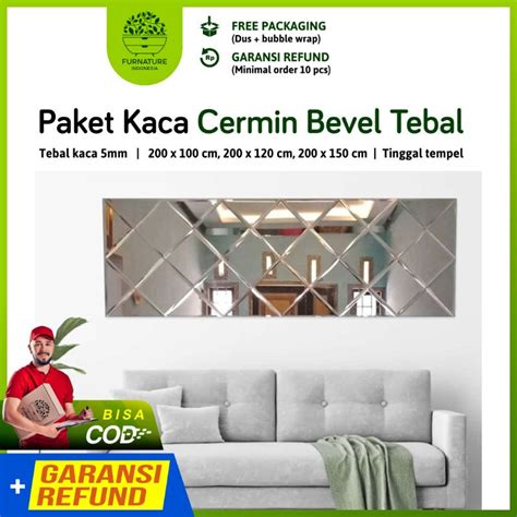 Jual Kaca Cermin Kaca Cermin Bevel Cermin Hias Kaca Cermin