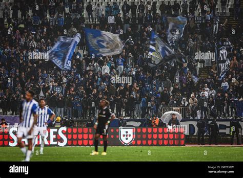 Lisbon Portugal Th Jan Fc Porto Supporters Seen During The