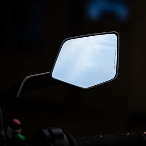 Motovation USA PARTS ACCESSORIES Stealth Naked Max Winglet Mirror Set By Rizoma Bsn140b