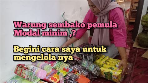 UNBOXING BELANJAAN Rp 652000 WARUNG SEMBAKO RUMAHAN MODAL MINIM