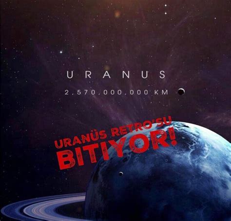 Uranüs Retrosu Bitiyor Astrolog Jale Muratoğlu