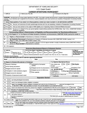 Uscg Forms And Worksheets Fill Out Sign Online Dochub Off