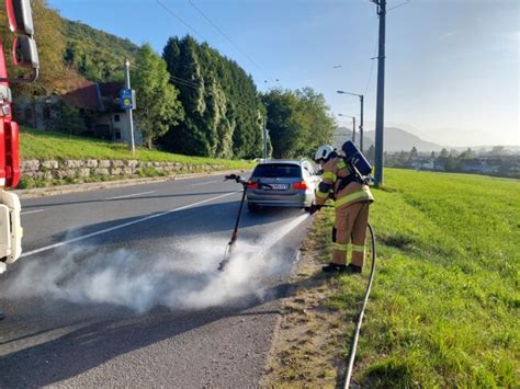 Brandeinsatz Brand Eines E Scooter Feuerwehr Hallwang