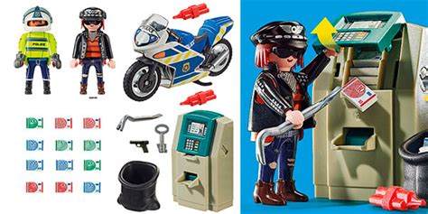 Chollo Set Moto de Policía de Playmobil City Action con 2 figuras por