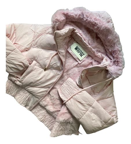 Campera Puffer Peluche Interno Importada Tienda M45