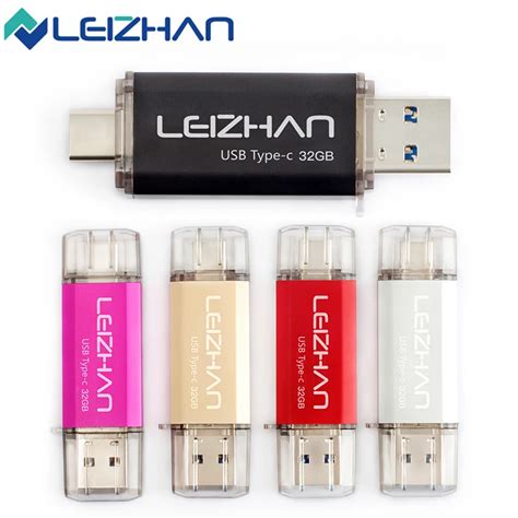 Leizhan Type C Photo Stick Gb Usb Flash Drive Gb Pendrive Usb