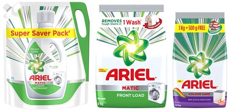 Buy Ariel Matic Liquid Detergent Front Load Refill Pouch Litre