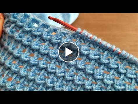 Super Easy Tunisian Knitting Tunus I Ok Kolay Ahanee Rg