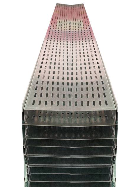 Galvanized Coating Mild Steel Perforated Cable Tray At Rs 250 Meter In