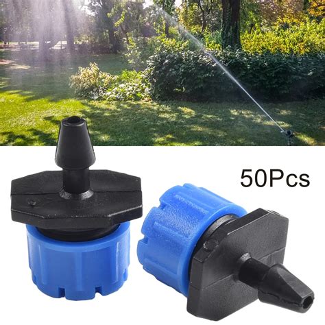 Pcs Adjustable Irrigation Sprinkler Garden Drip Emitters Micro Spray