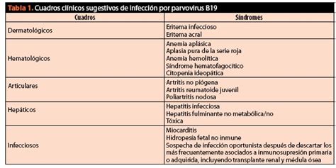 Diagnóstico De Laboratorio Del Parvovirus B19