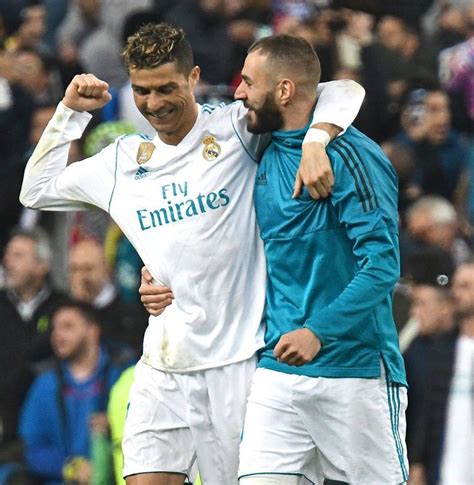 Ronaldo And Benzema Realmadrid Real Madrid Fútbol Madre