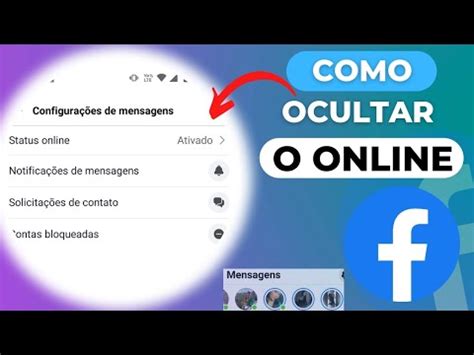 Como Ocultar Meu Online Para Amigos Do Meu Facebook Esconder On Line