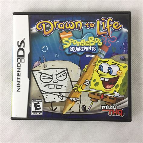 Drawn To Life Spongebob Squarepants Edition Nintendo DS Nintendo DS