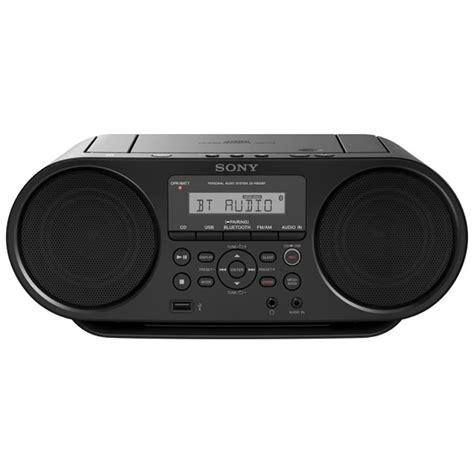 Sony Portable Am Fm Stereo Boombox With Cd Usb Aux Input And Bluetooth