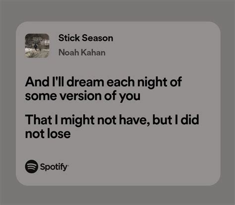 stick season | Pretty lyrics, Inspirational songs, Just lyrics