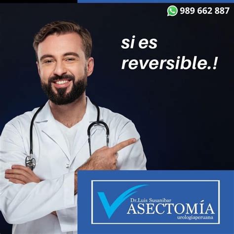 Reversión De Vasectomía Urología Peruana Dr Susaníbar