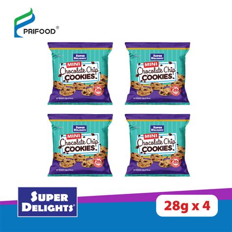 Super Delights Mini Chocolate Chip Cookies G Bundle Of Lazada Ph