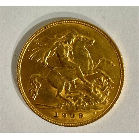 An Edward Vii Half Sovereign G