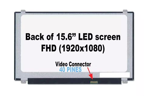 PANTALLA 15 6 LED SLIM 40 PINES FULL HD 1080P