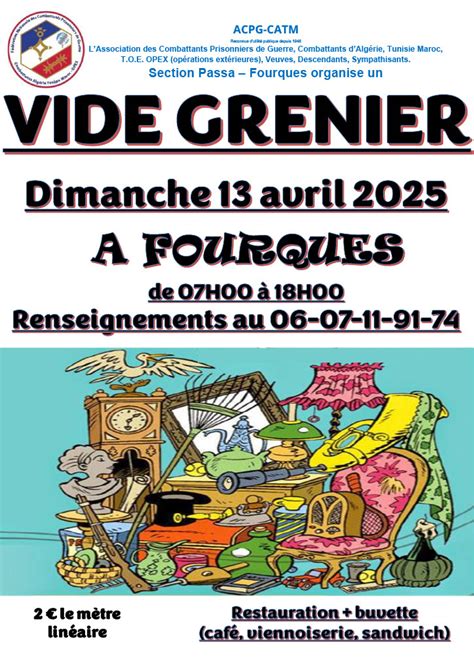 Vide Grenier A Fourques Office De Tourisme Aspres Thuir