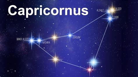 Capricornus - The Sea-Goat Constellation